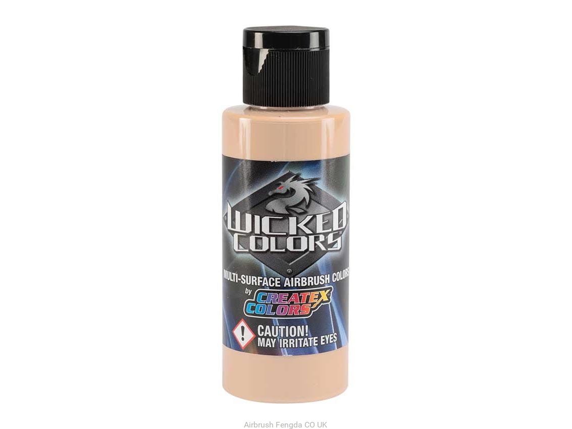 Wicked Colors Airbrushfarbe – Universell Für Holz, Textil, Auto, 60 Ml, Wasserbasiert & Lichtbeständig