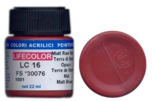 LifeColor LC16 basic matt raw siena