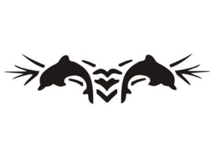 Airbrush tattoo stencil V087