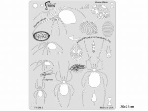 ARTOOL FH SM 3 Spider Master Widow-Maker Freehand Airbrush Template by Craig Fraser