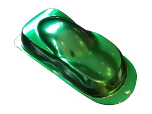 Set CANDY2-O 4661 Emerald Green 60ml + 4030 Balancing Clear 60ml + over W357 Quicksilver Chrome 60ml