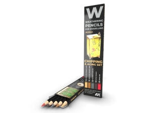 AK AK10042 Watercolor Pencil SET CHIPPING (5 colors)