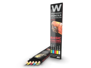 AK AK10045 Watercolor Pencil SET BASICS (5 colors)