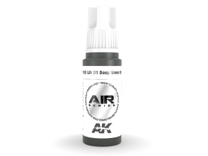 AK Acrylics 3Gen AIRCRAFT AK11893 IJN D1 Deep Green Black (17ml)