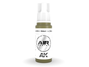 AK Acrylics 3Gen AIRCRAFT AK11904 IJA #29 Ki Midori iro (Yellow-Green) (17ml)
