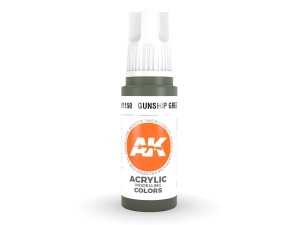 AK Acrylics 3Gen AK11150 Gunship Green (17ml)