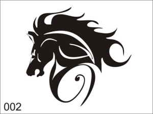 Airbrush tattoo stencil V002