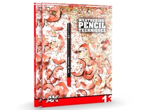 AK Learning 13 Weathering pencil techniques (96 pages) (English) (AK522)