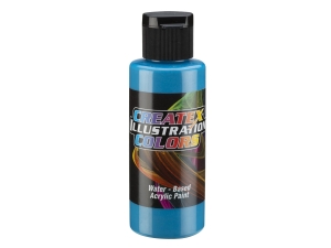 Createx Illustration Colors 5645 Transparent Teal 60 ml