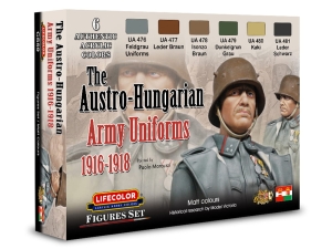 LifeColor Set CS59 The Austro-Hungarian Army Uniforms 1916-1918
