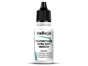 Vallejo 72653 Polyurethane Ultra Matt Varnish (18ml)