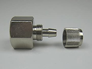 Harder & Steenbeck 104763 Connection G1/4'' female, with screw socket for braided hose 3,3x7mm