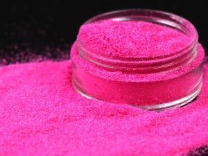 Biodegradable (in water) Glitter Powder Fengda KS502 UV Peach red (10g)