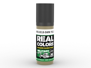 AK REAL COLORS RC859 Dunkelgelb-Dark Yellow RAL 7028 (17ml) (old RC060)