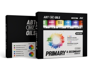 Abteilung 502 OIL SET ABT309 PRIMARY & SECONDARY COLORS SET (6x20ml)