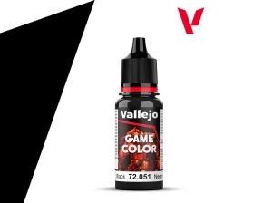 Vallejo Game Color 72051 Black (18ml)