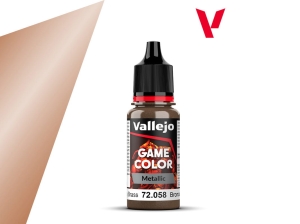 Vallejo Game Color 72058 Brassy Brass (18ml)