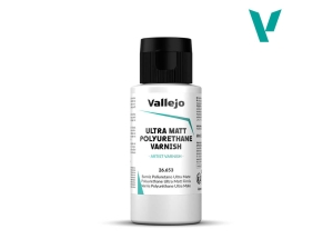 Vallejo 26653 Polyurethane Permanent Varnish Ultra Matt (60ml)