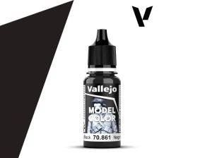 Vallejo Model Color 70861 Gloss Black (18ml)