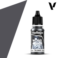 Vallejo Model Color 70864 Natural Steel (18ml)