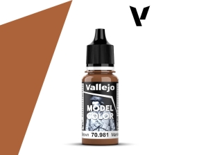 Vallejo Model Color 70981 Orange Brown (18ml)