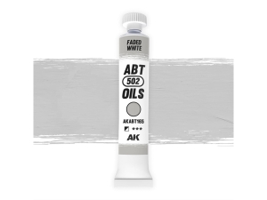 Abteilung 502 OIL COLOR ABT165 Faded White (20ml tube)