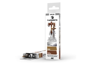 AK PLAYMARKERS SET AKM108 TOOLS & WEAPONS (3x)