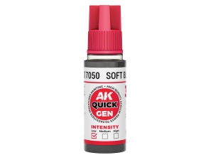AK QUICK GEN AK17050 SOFT BLACK (18ml)