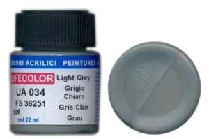 LifeColor UA034 mimetic light grey