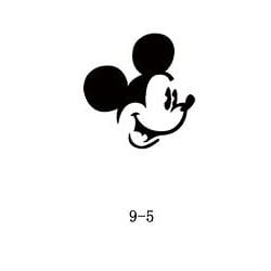 Glitter tattoo stencil Fengda 09-05