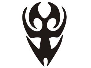 Airbrush tattoo stencil V028