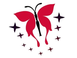 Glitter tattoo stencil Fengda 17-09