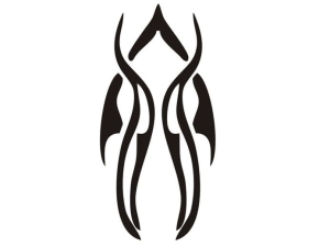 Airbrush tattoo stencil M037