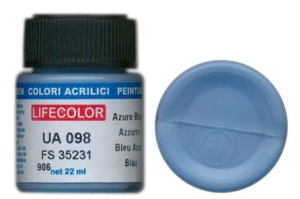 LifeColor UA098 mimetic azure blue