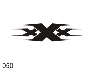 Airbrush tattoo stencil V050