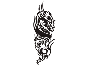 Airbrush tattoo stencil V073