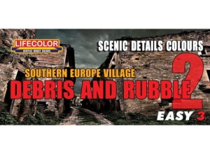 Camouflage Set LifeColor MS08 SOUTHERN EUROPE VILLAGE