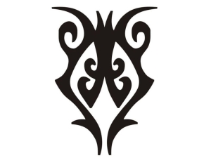 Airbrush tattoo stencil V027