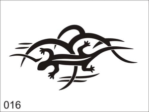 Airbrush tattoo stencil V016