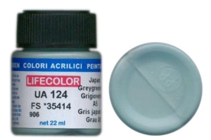 LifeColor UA124 mimetic japan grey green a5