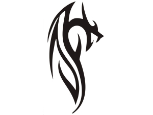 Airbrush tattoo stencil V075