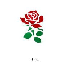 Glitter tattoo stencil Fengda 10-01