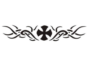 Airbrush tattoo stencil V089