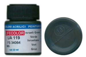 LifeColor UA119 mimetic israeli green
