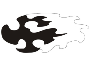 Airbrush mylar stencil A001