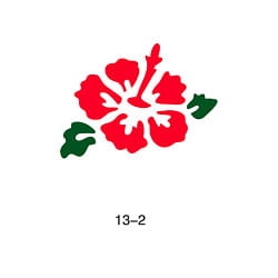 Glitter tattoo stencil Fengda 13-02