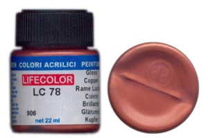 LifeColor LC78 basic gloss copper