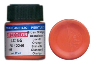 LifeColor LC55 basic gloss orange