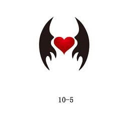 Glitter tattoo stencil Fengda 10-05