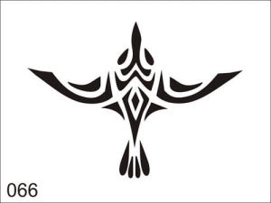 Airbrush tattoo stencil V066